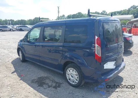 2014 Ford Transit Connect Xlt z USA, uszkodzony, nr VIN NM0GS9F76E1140649